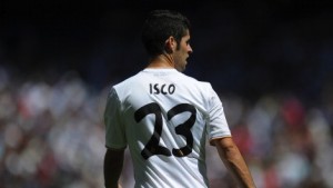 MADRID, SPAIN - SEPTEMBER 01:  Francisco Roman 'Isco' of Real Madrid looks on during the La Liga match between Real Madrid CF and Athletic Club Bilbao at estadio Santiago Bernabeu on September 1, 2013 in Madrid, Spain.  (Photo by Denis Doyle/Getty Images)